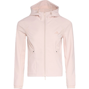 adidas阿迪达斯女子运动休闲修身连帽针织夹克外套锐力KH2670