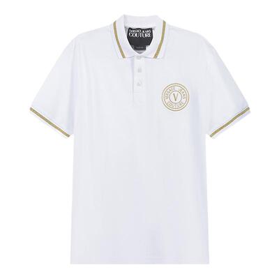 范思哲男士棉质短袖POLO衫