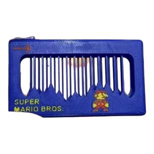 马里奥音乐钥匙扣左右滑动弹拨解压音效创意按拨发声挂件稀奇古怪