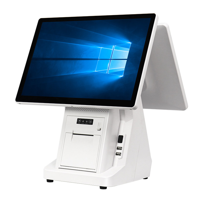 【高配不卡 Win7电脑版】触摸收银机双屏一体机超市便利店烟草云POS收款机母婴服装奶茶餐饮小吃外卖收银系统