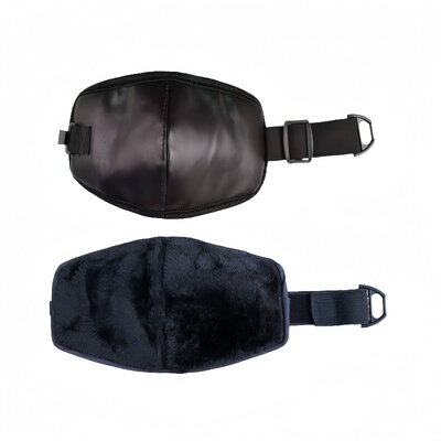 秋冬款摩托加厚加绒保暖短款护膝