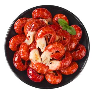 龙虾尾冷冻鲜活小龙虾无冰衣虾尾特大号虾球鲜冻批发商用生鲜整箱