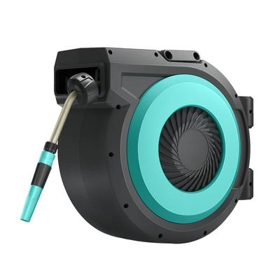 自动伸缩回收浇花洗车水枪水管软管车别墅花园冲地园艺水管收纳架