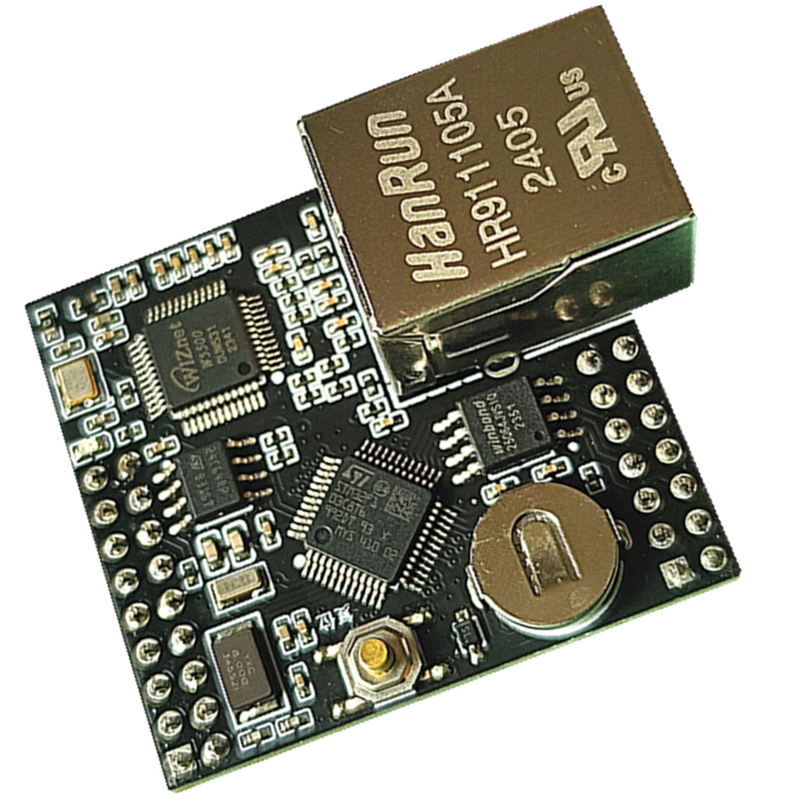STM32物联网OTA远程升级W5500开发板CAN RS485 Modbus转以太网口