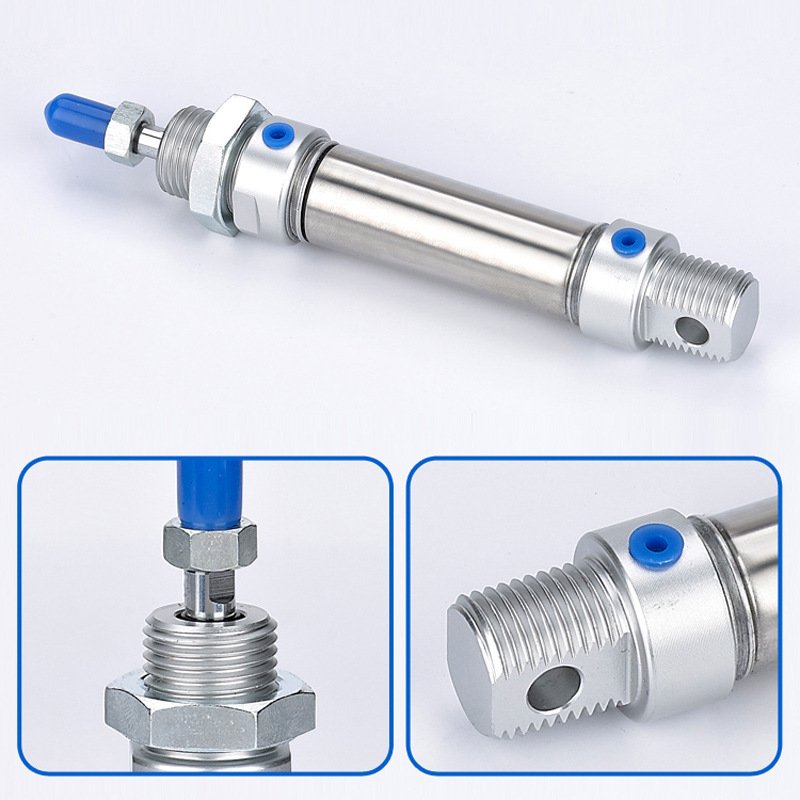 不锈钢MA气缸气动16/20/25/32/40-50*75X125X100X150S-CA耐腐蚀