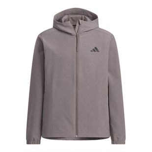 正品Adidas阿迪达斯外套男女2026新款拒水防风休闲连帽夹克KF5227