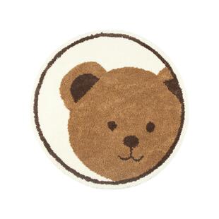 房间地毯卧室ins风床边毯儿童阅读抓周书桌椅地垫防滑圆形可机洗