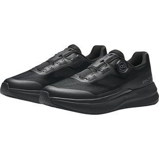 【旋钮】安踏轻商务男鞋运动鞋2026新款黑色通勤鞋软底爸爸跑步鞋