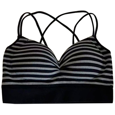 大码纯棉美背内衣女聚拢一体文胸