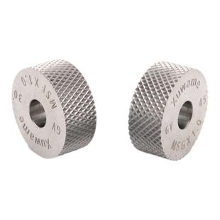 进口单轮网纹滚花轮RGV3045P0.50.60.81.01.2MM15X6X4网纹压花刀