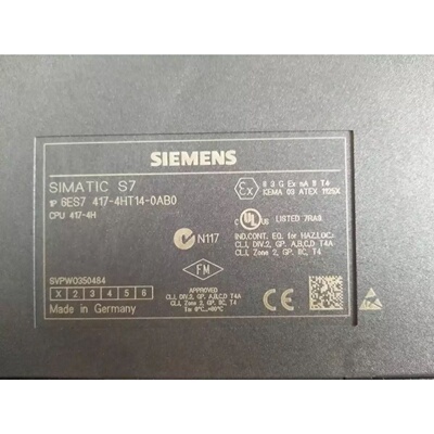 议价原装充新CPU417-4H,6ES7 417-4HT14-0AB0,6ES7417-4HT14-0AB0