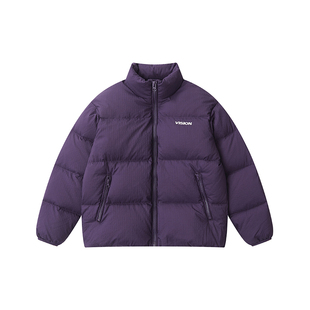 VISION KIDS Teflon科技三防90鸭绒短款羽绒服面包服冬季男女童装