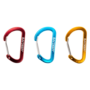 户外D型登山扣铝合金快挂多功能挂钩安全扣锁钥匙扣背包拓展配件