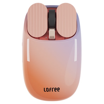 洛斐彩虹糖无线鼠标充电款