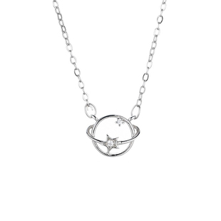 DEER星语心许愿项链女纯银轻奢小众高级感2025年新款爆款新年礼物