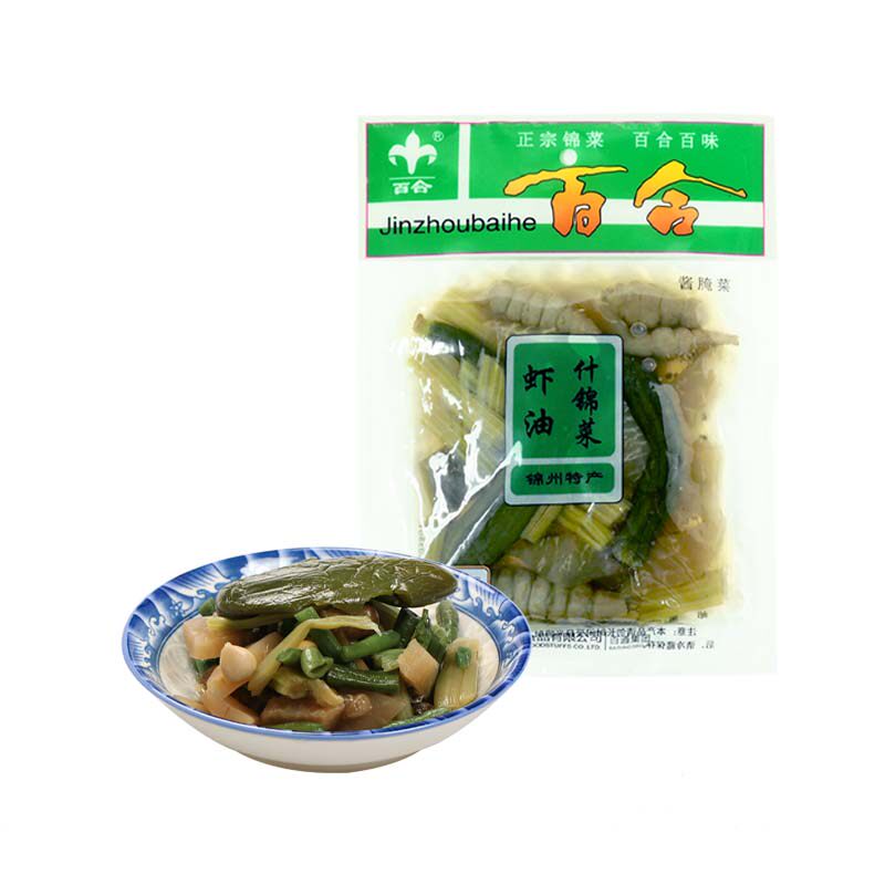 百合小菜虾油什锦菜泡菜鲜香下饭