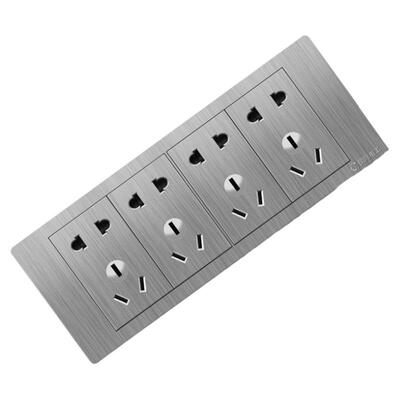 118型暗装灰色模块自由组合