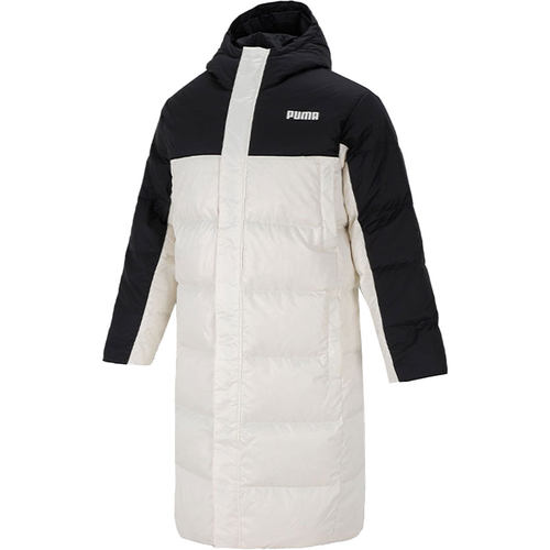 Puma/彪马官方正品当季新款男子保暖连帽长款羽绒服846321-73