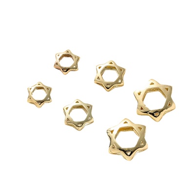 迷饰妮镀金镀银保色隔珠包邮diy