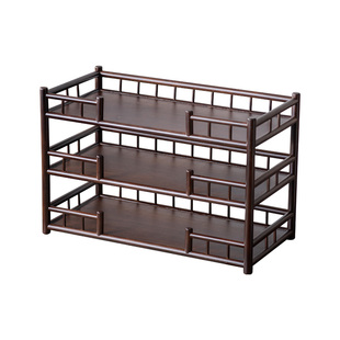 多层壶架茶杯架子茶具收纳架茶道文玩摆件展示架多宝格茶棚置物架