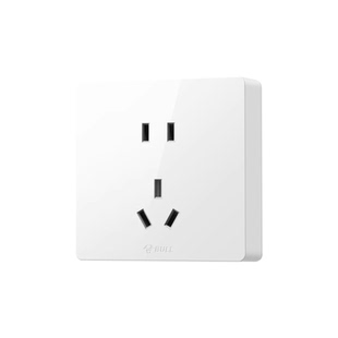 公牛明装插座家用五孔插座明装明线墙壁一开五孔明装插座开关面板