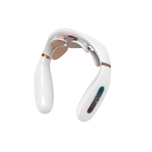 颈椎按摩器颈部肩颈腰部脉冲理疗热敷低头族神器劲椎按摩仪脖子疼