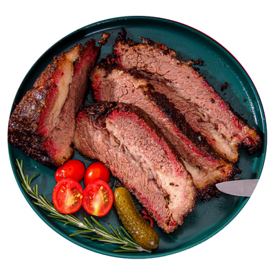 烟熏澳洲M5+级牛前胸肉家庭聚餐