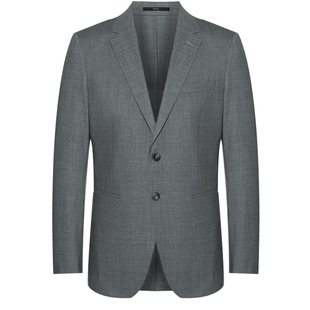 SATCHI沙驰男装男士西服秋季新款羊毛商务职业轻薄商旅西装外套男