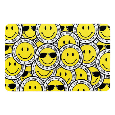 时尚潮牌硅藻泥浴室吸水防滑地垫