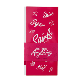 莱恩纸品原创设计weeks手帐本新品芭比粉镭射方方手账本加厚不透墨伞纸原创贴纸高颜值随身本方格笔记本子