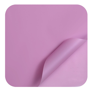 20张防水单色雾面纸韩素纸鲜花包装纯色纸玫瑰花花束包花材料花店