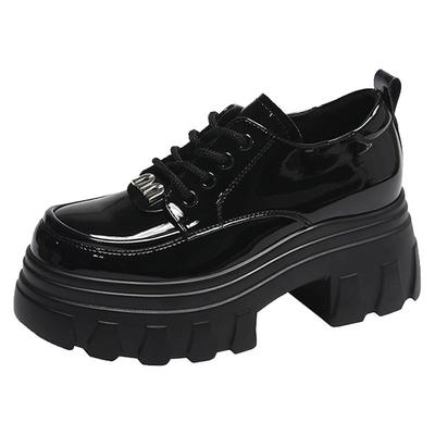 小红书爆款松糕休闲玛丽珍乐福鞋