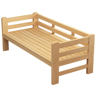 儿童床拼接床婴儿床实木床带护栏