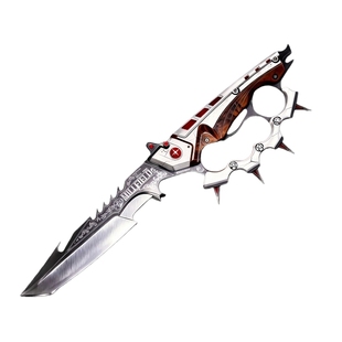 官方正版三角洲行动信条折叠刀北极星近战武器合金模型周边未开刃