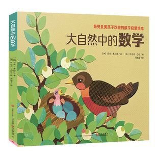 【3-6岁】大自然中的数学(共4册)包邮 莉安·弗拉特著 孩子数学入门启蒙绘本 小班中班大班学前幼小衔接儿童幼儿园数学思维训练