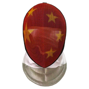 击剑器CFA认证900N 1800N 花剑重剑彩色 面罩护面头盔 彩绘个性图