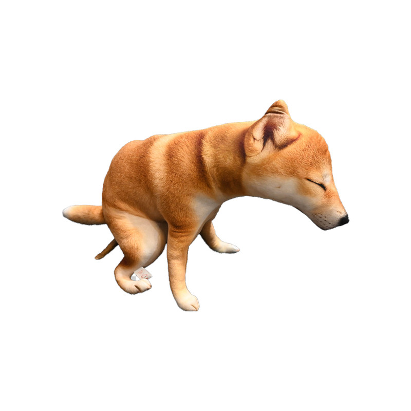 乔乐伊仿真柴犬毛绒抱枕玩偶
