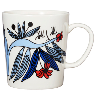 芬兰进口Arabia田园诗歌马克咖啡杯水杯杯子陶瓷罐子花盆碗盘子瓷