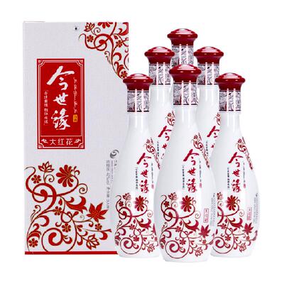 今世缘42度500ml*6瓶白酒