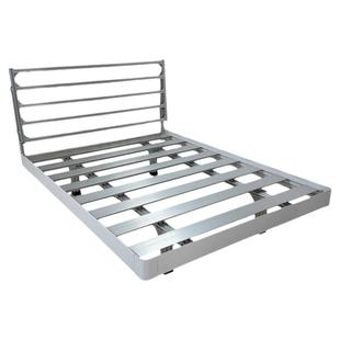 悬浮床铝合金床架现代简约主卧铝型材双人床榻榻米排骨架悬空床架