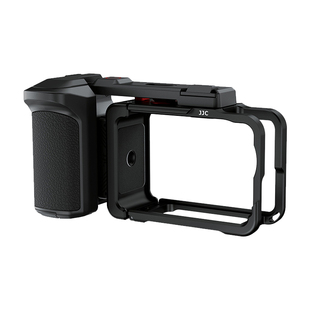 JJC 适用大疆Action6街拍手柄套装dji action 6金属兔笼手柄快门按键保护边框相机扫街拓展壳握把磁吸配件
