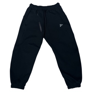 立体剪裁设计感运动裤男新款松紧腰抽绳休闲裤子百搭痞帅束脚卫裤