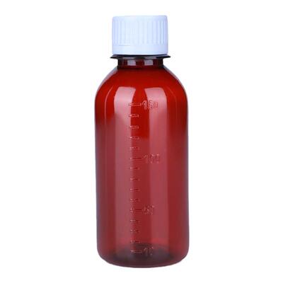 包邮150ml 透明塑料瓶带盖小药瓶食品级塑料瓶分装瓶样品瓶防盗瓶