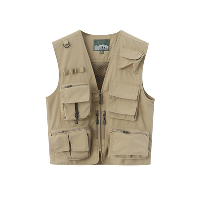 多口袋大容量战术情侣马甲