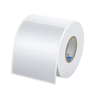 驰腾优质亚银不干胶标签纸耐高低温哑银条码贴40到100宽pet防水防撕防油耐撕防刮PET热转印打印加厚定制强粘