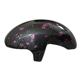 9号E系列电动车前挡泥板 E80/E125/E200P改装碳纤维纹前挡泥瓦