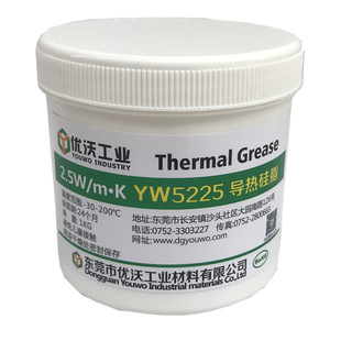 优沃导热泥 耐高温导热硅胶泥 传热凝胶 散热绝缘腻子粘土 易塑形