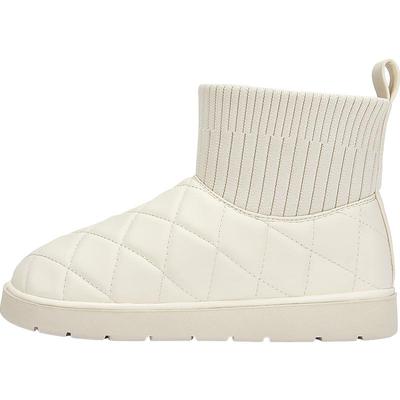 达芙妮厚底雪地靴女冬季保暖冬靴