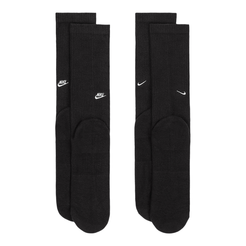 Nike/耐克正品2025新款男女轻盈透气中筒袜两双装FZ3073-011