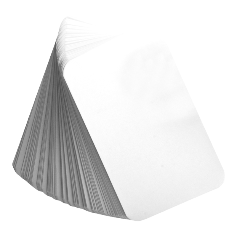 空白卡片英语记忆背单词生字预习卡白色硬卡片手写学习卡主持人手卡台词卡漫画手绘明信片留言diy自制豆豆本